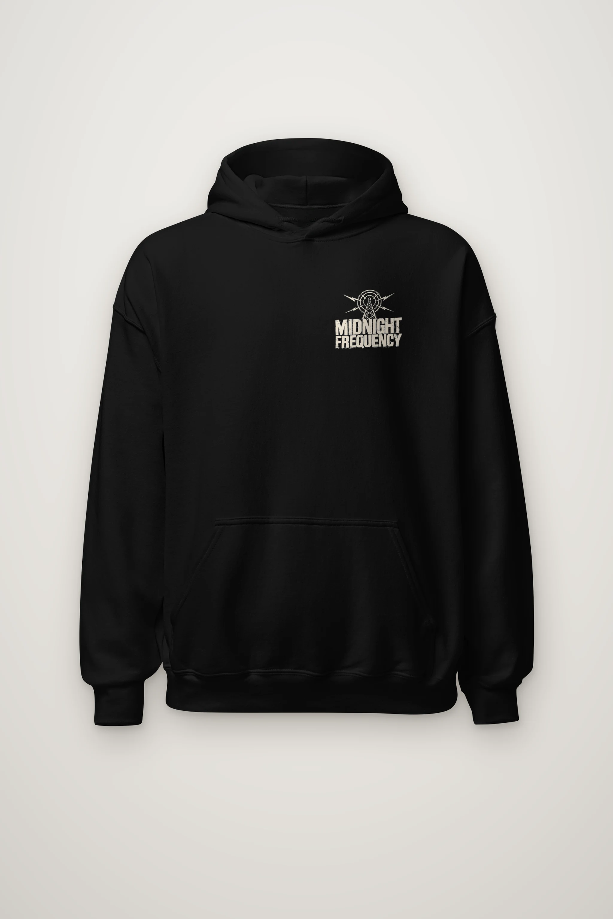 "Midnight Frequency" Heavy Blend Unisex Pullover Hoodie