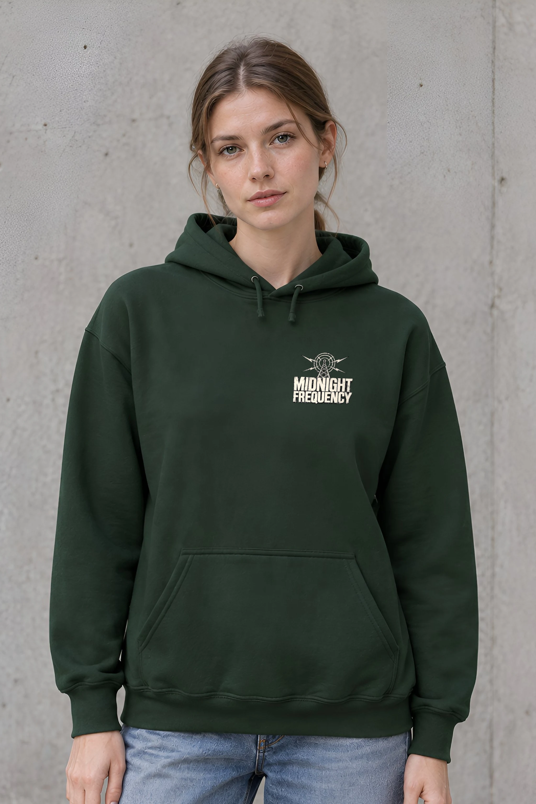 "Midnight Frequency" 1 Pullover Hoodie