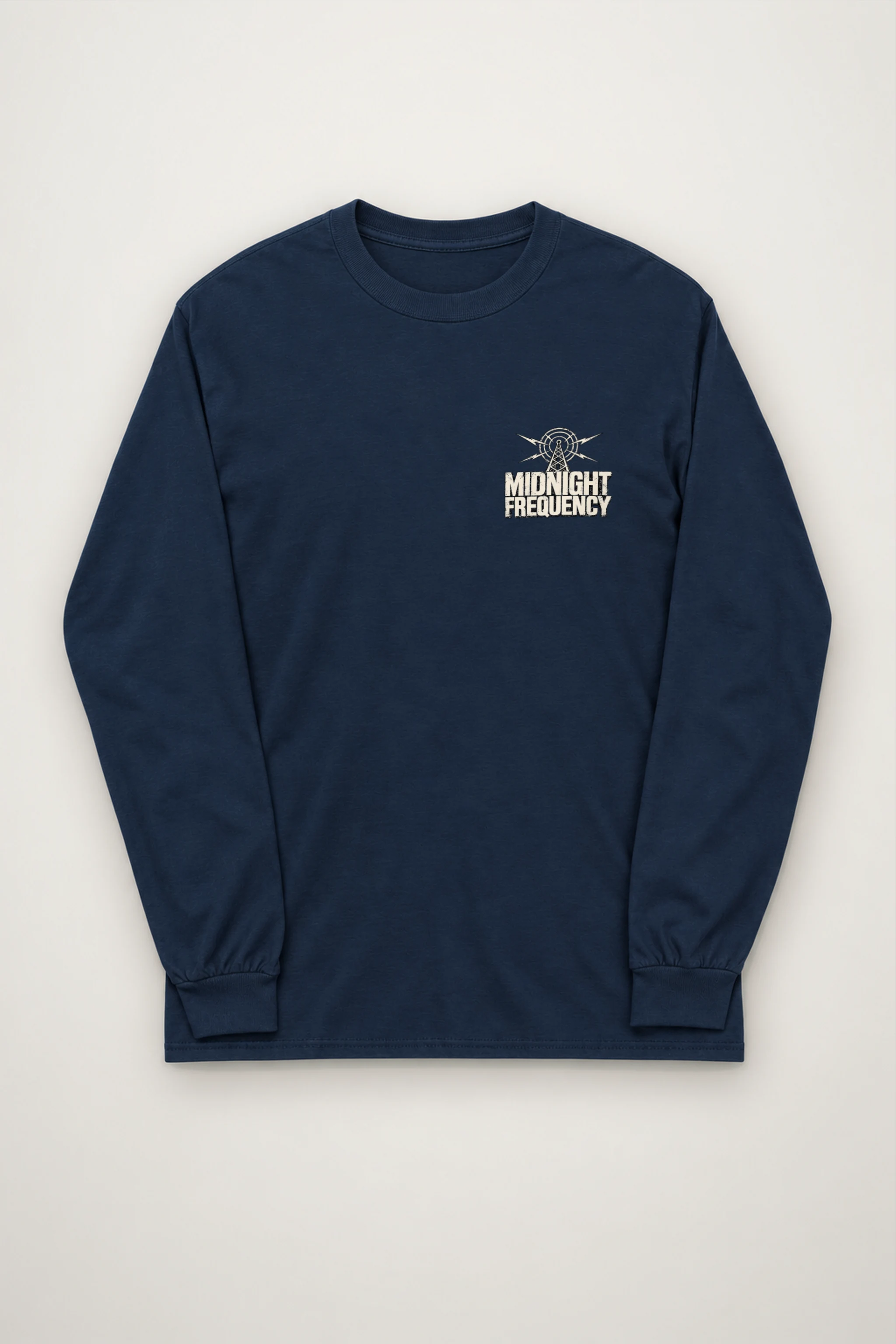 "Midnight Frequency" Unisex Longsleeve T-shirt