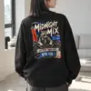 "Midnight Mix Cat" Heavy Blend Unisex Crewneck Sweatshirt | Gildan 18000