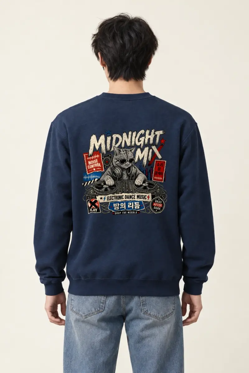 "Midnight Mix" Heavy Blend Unisex Crewneck Sweatshirt