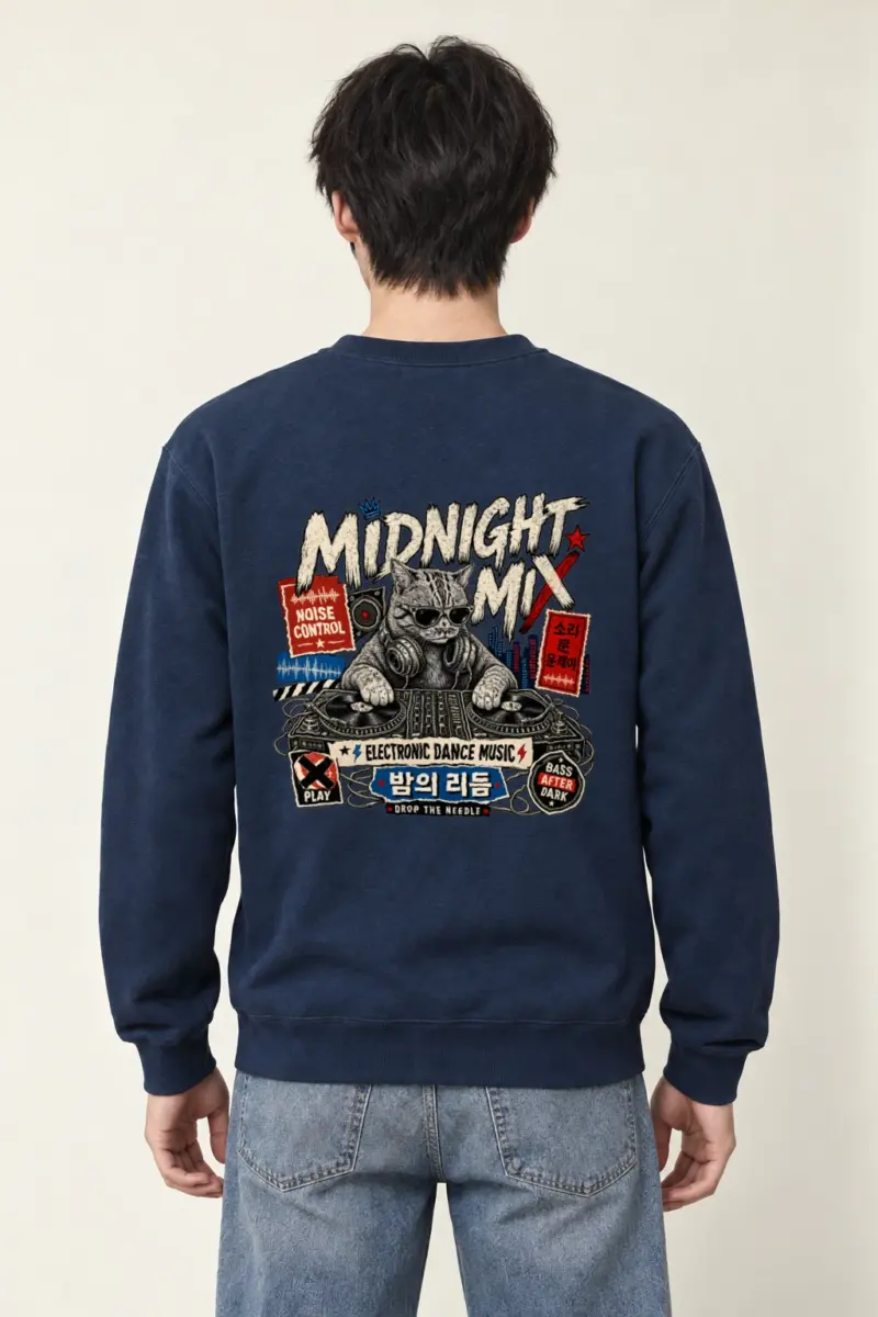 "Midnight Mix" Heavy Blend Unisex Crewneck Sweatshirt