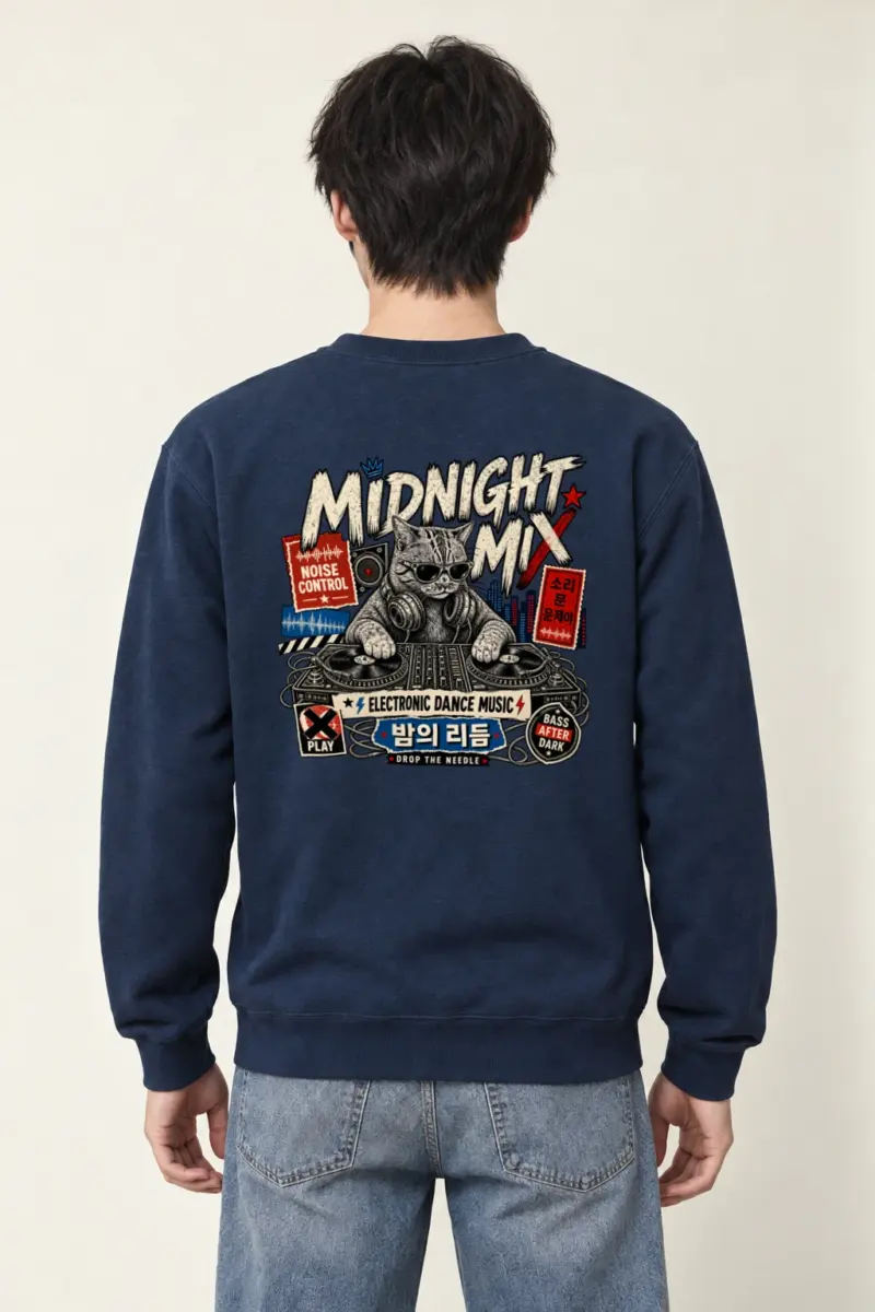 "Midnight Mix" Heavy Blend Unisex Crewneck Sweatshirt