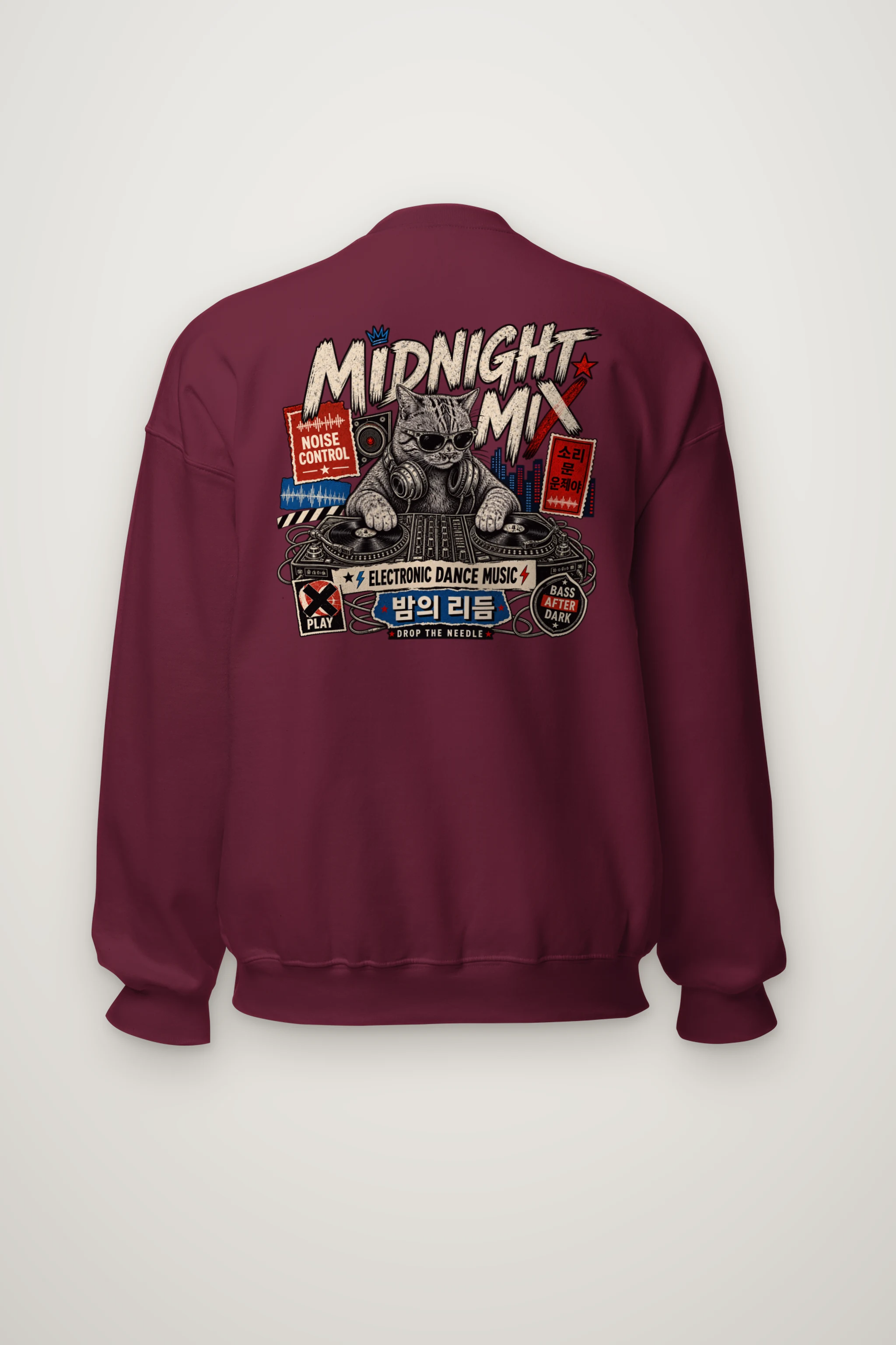 "Midnight Mix" Heavy Blend Unisex Crewneck Sweatshirt