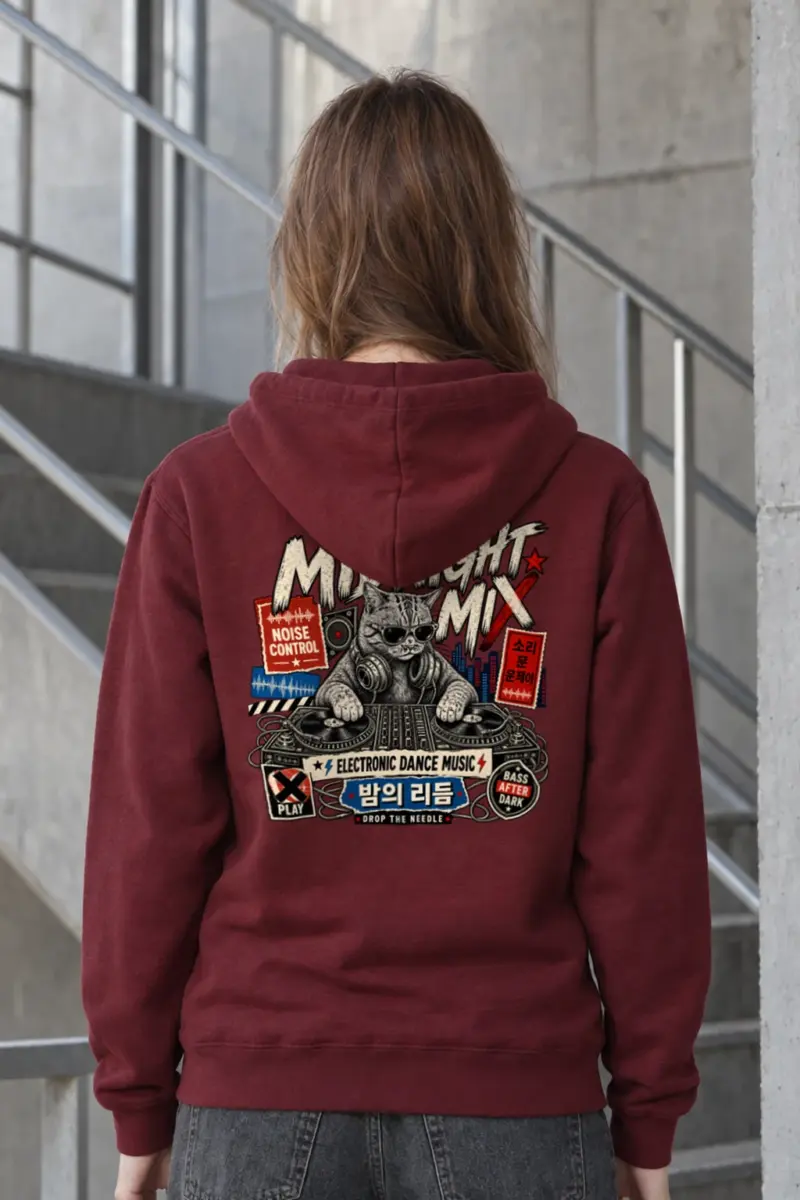 "Midnight Mix" Heavy Blend Unisex Pullover Hoodie