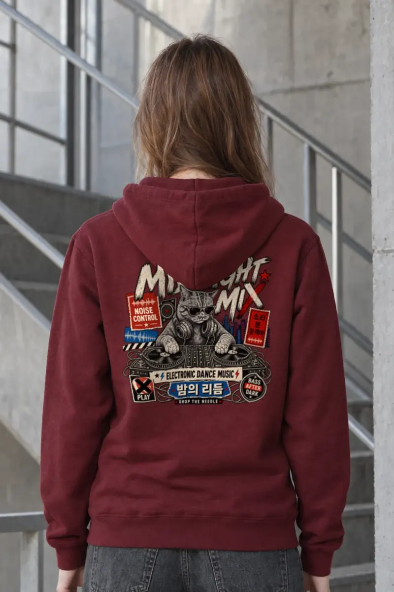 "Midnight Mix" Heavy Blend Unisex Pullover Hoodie