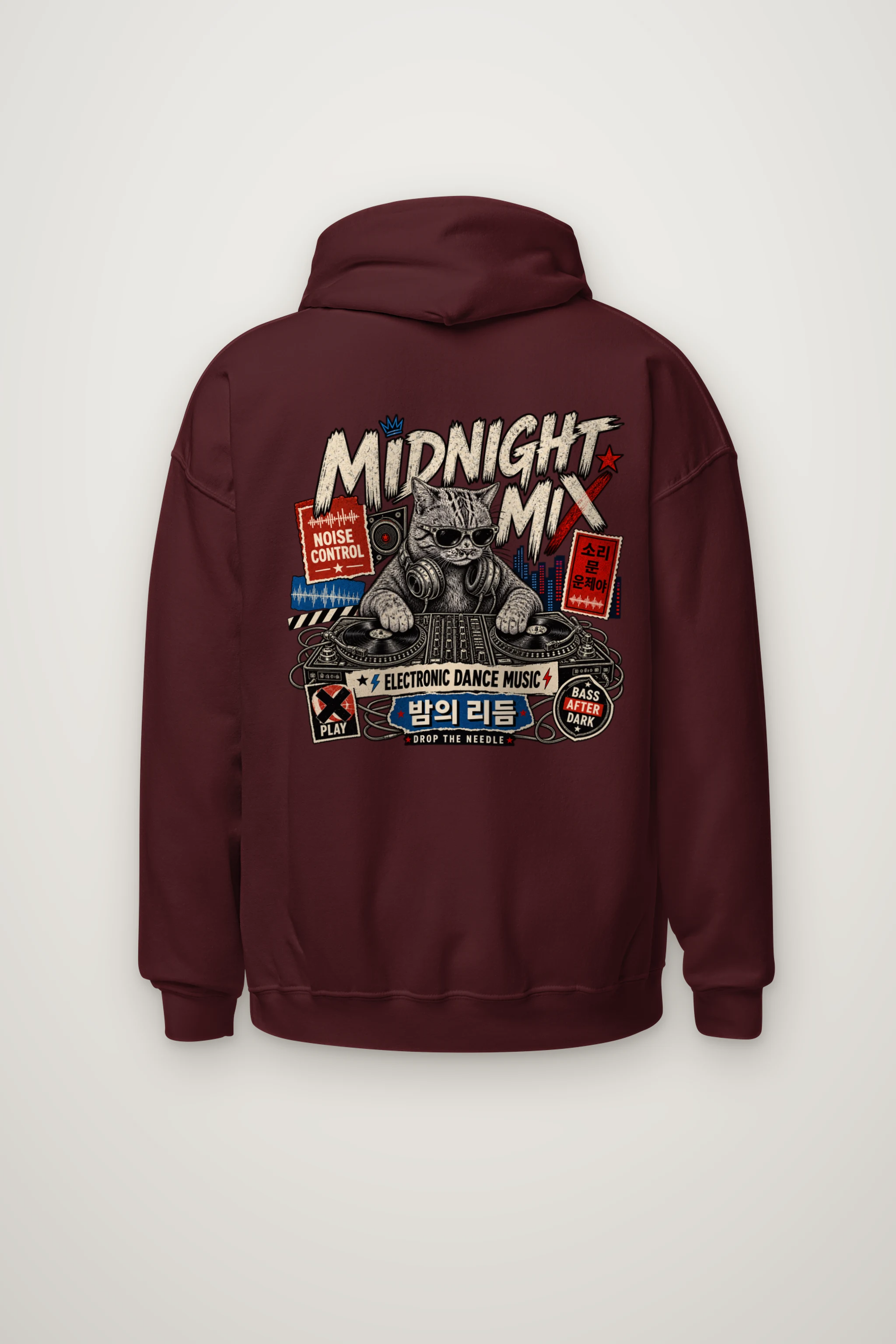 "Midnight Mix" Heavy Blend Unisex Pullover Hoodie