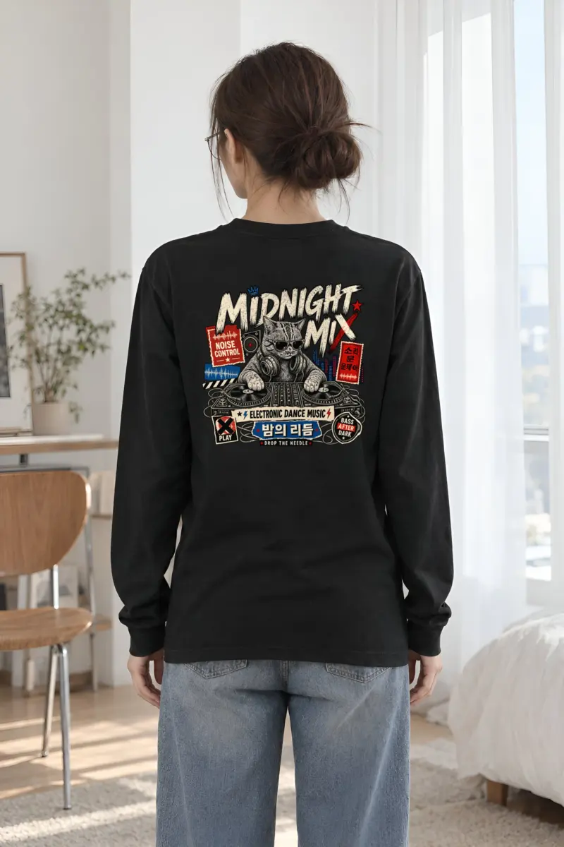 "Midnight Mix" Unisex Longsleeve T-shirt