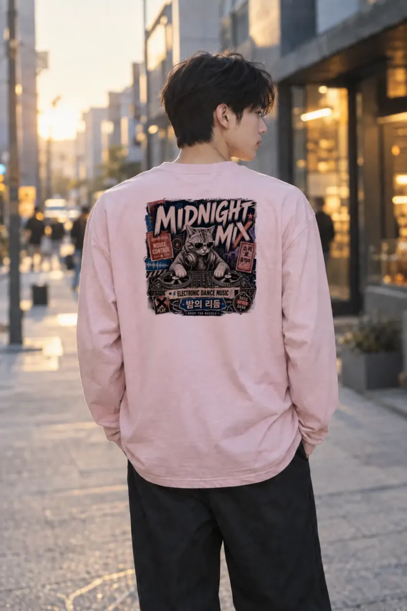 "Midnight Mix" Unisex Longsleeve T-shirt | Gildan 2400