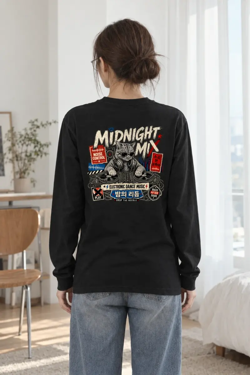 "Midnight Mix" Unisex Longsleeve T-shirt