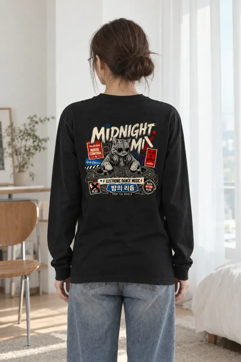"Midnight Mix" Unisex Longsleeve T-shirt
