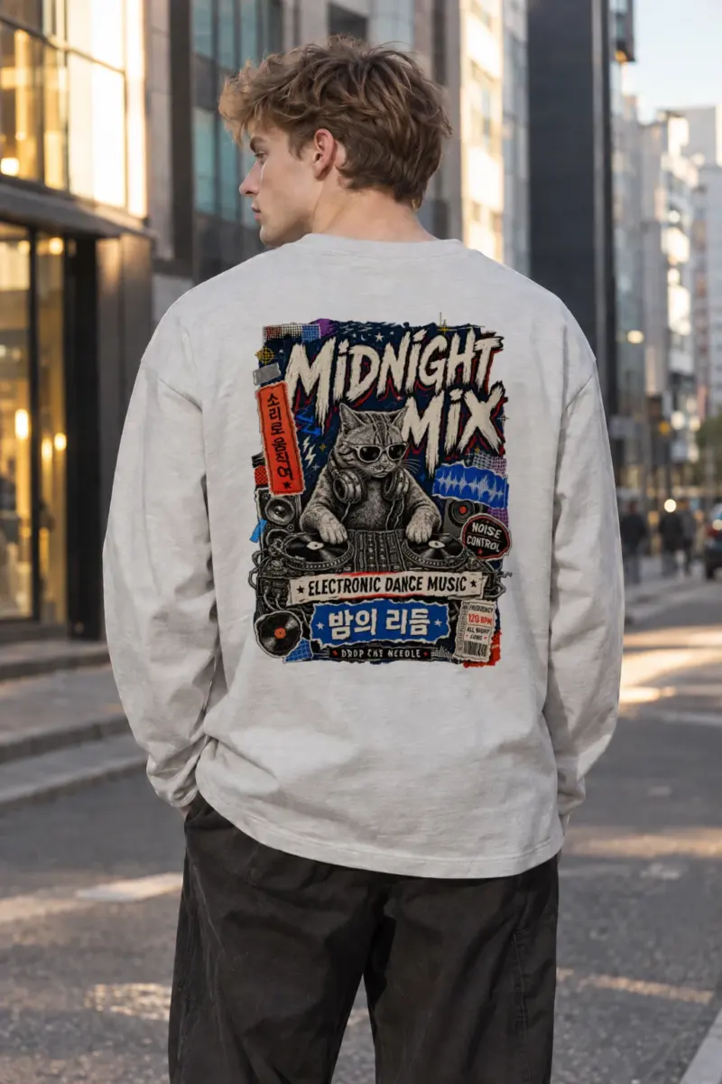 "Midnight Mix" Unisex Longsleeve T-shirt | Gildan 2400