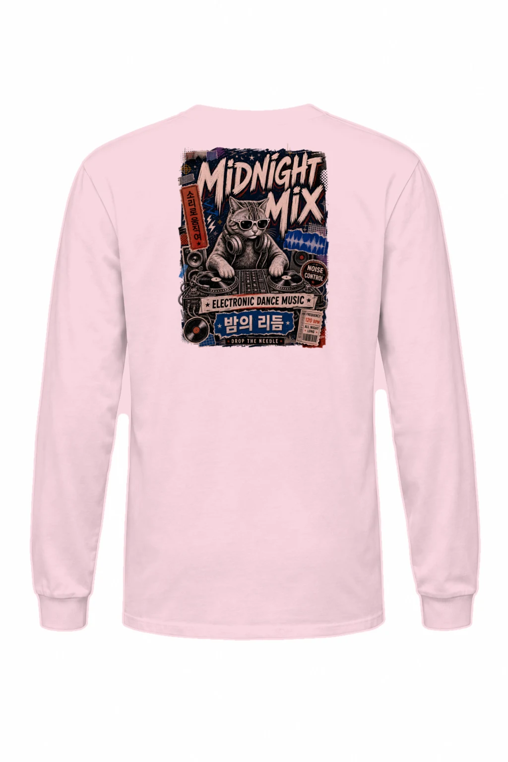 "Midnight Mix" Unisex Longsleeve T-shirt | Gildan 2400