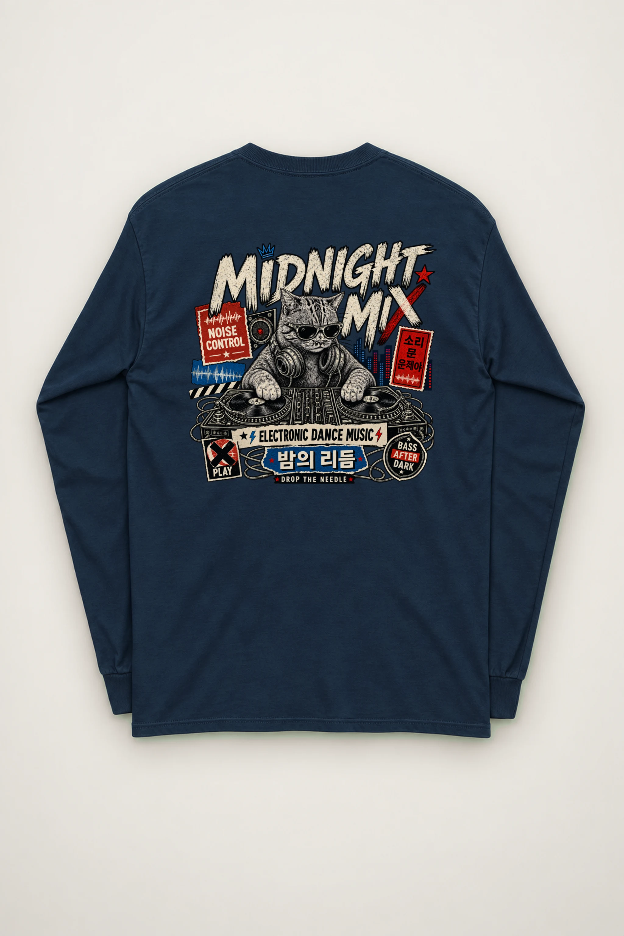 "Midnight Mix" Unisex Longsleeve T-shirt