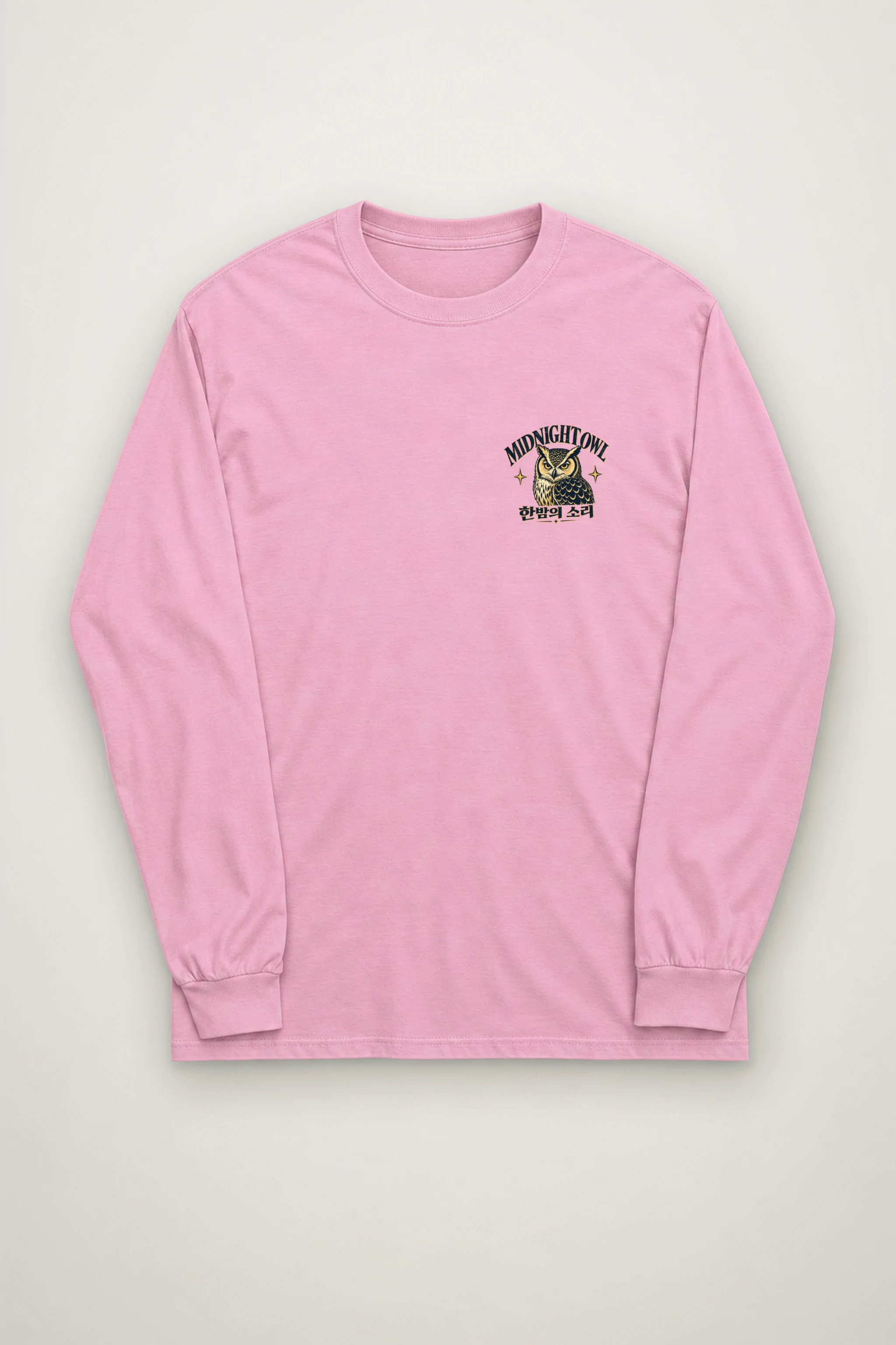 "Midnight Owl" Unisex Longsleeve T-shirt