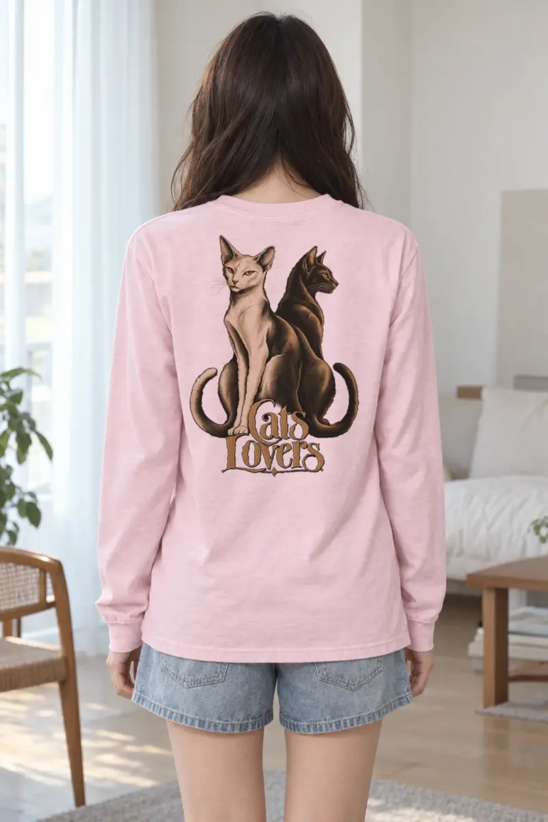 "Midnight Poise" Unisex Longsleeve T-shirt | Gildan 2400