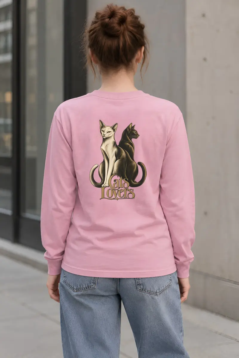 "Midnight Poise" Unisex Longsleeve T-shirt
