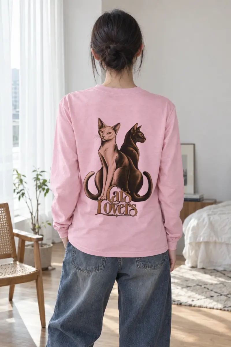"Midnight Poise" Unisex Longsleeve T-shirt