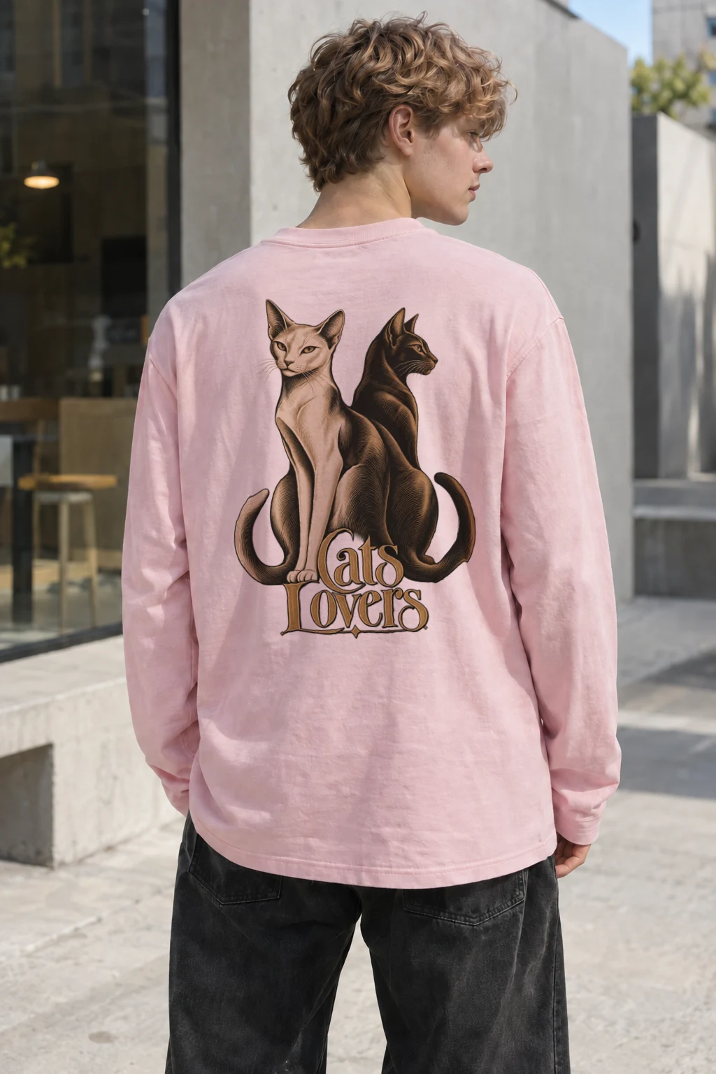 "Midnight Poise" Unisex Longsleeve T-shirt | Gildan 2400