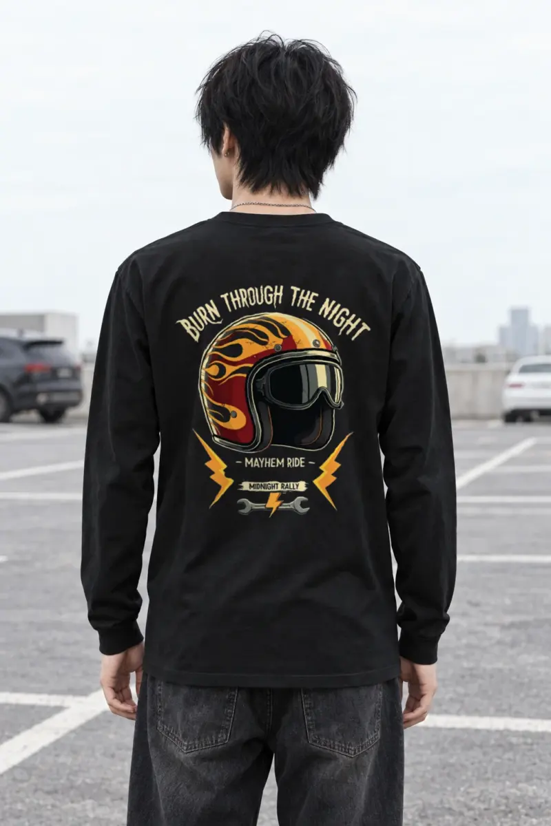 "Midnight Rally" Unisex Longsleeve T-shirt