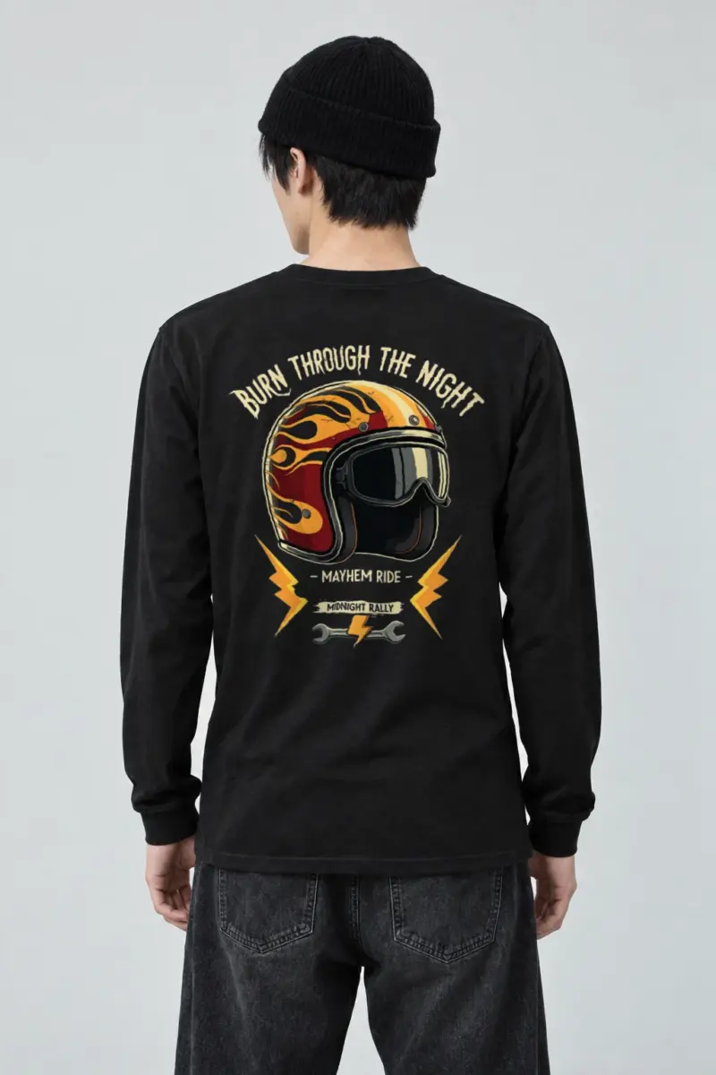 "Midnight Rally" Unisex Longsleeve T-shirt