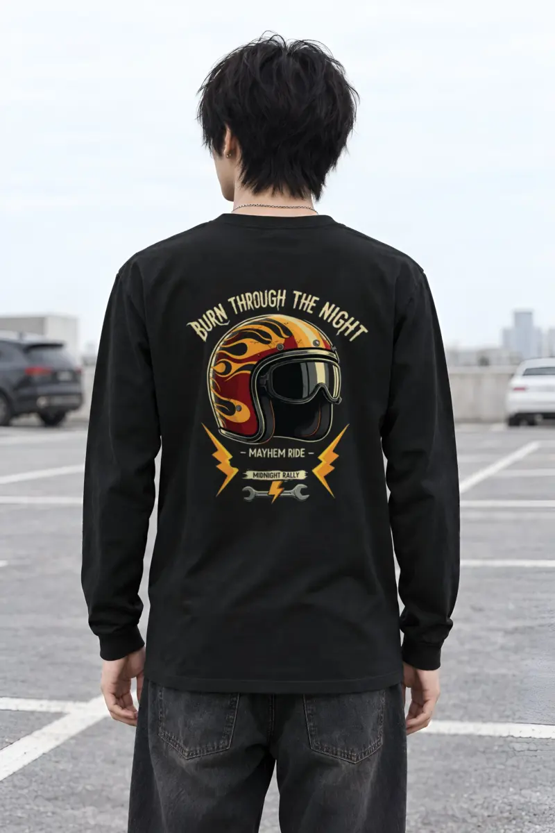 "Midnight Rally" Unisex Longsleeve T-shirt