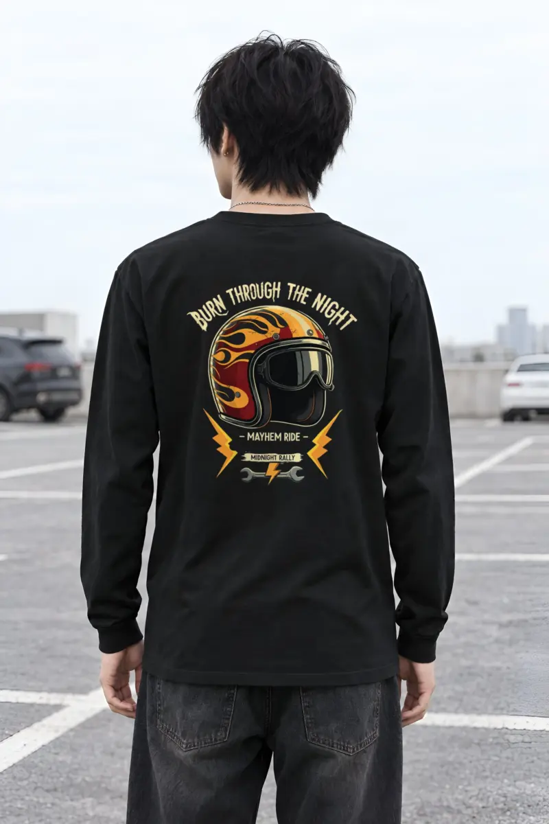 "Midnight Rally" Unisex Longsleeve T-shirt