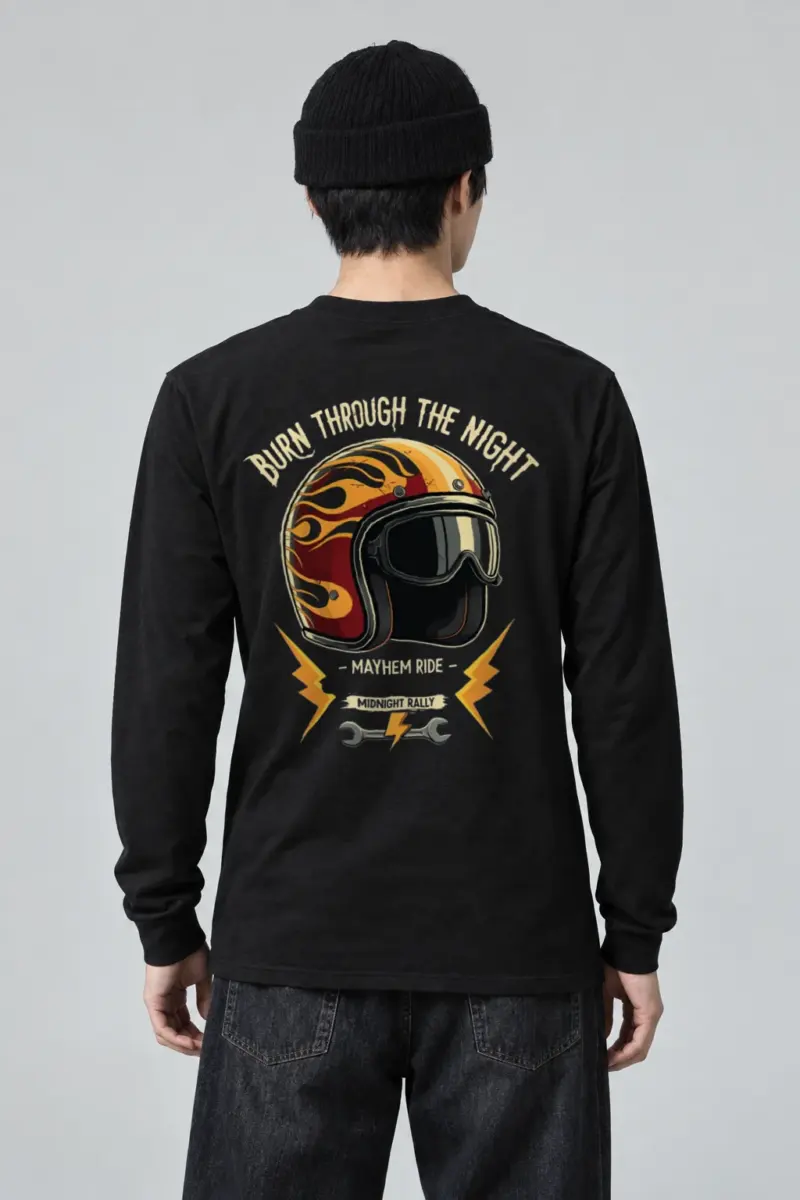 "Midnight Rally" Unisex Longsleeve T-shirt | Gildan 2400