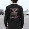 "Midnight Sax Session" Unisex Longsleeve T-shirt
