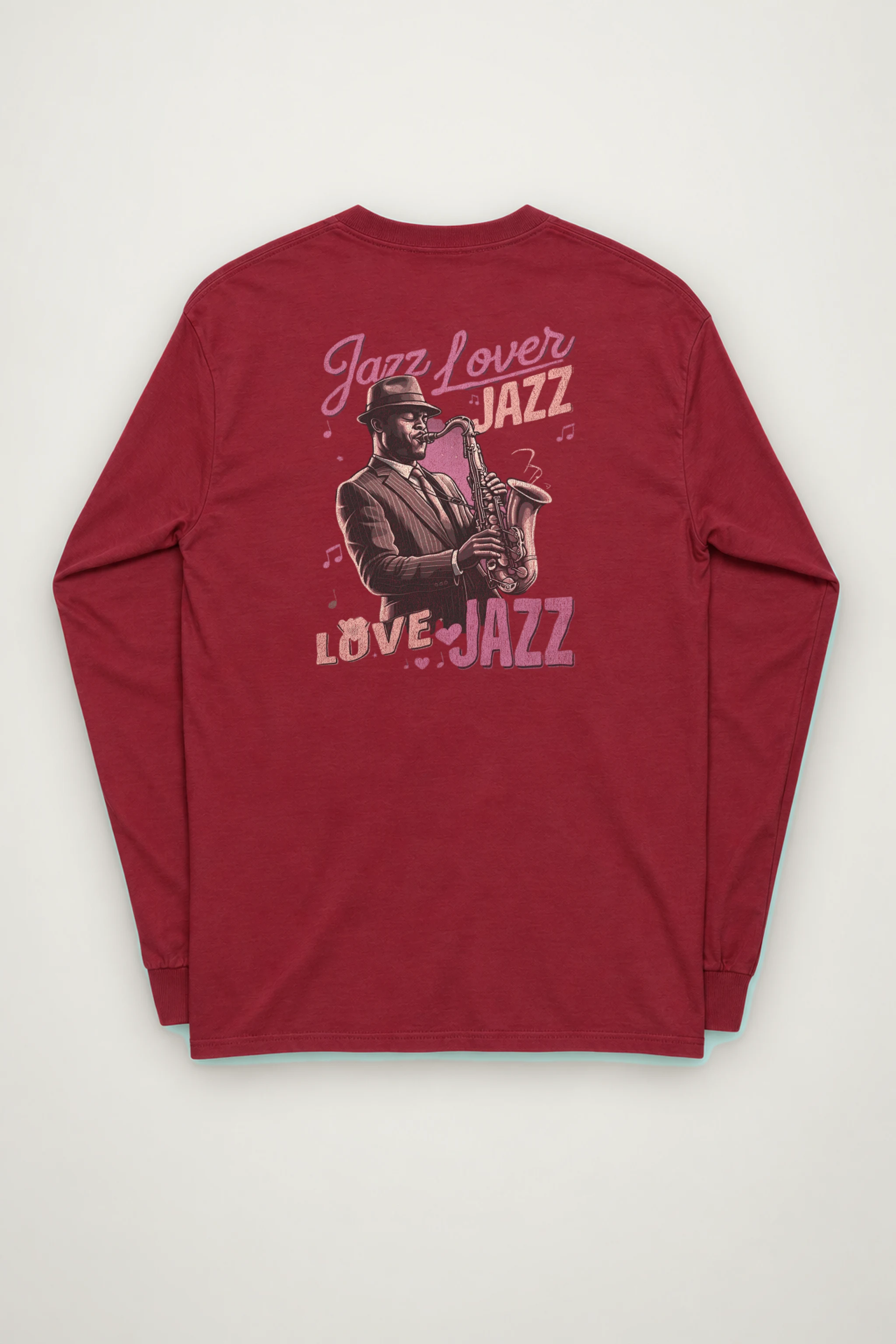 "Midnight Sax Session" Unisex Longsleeve T-shirt