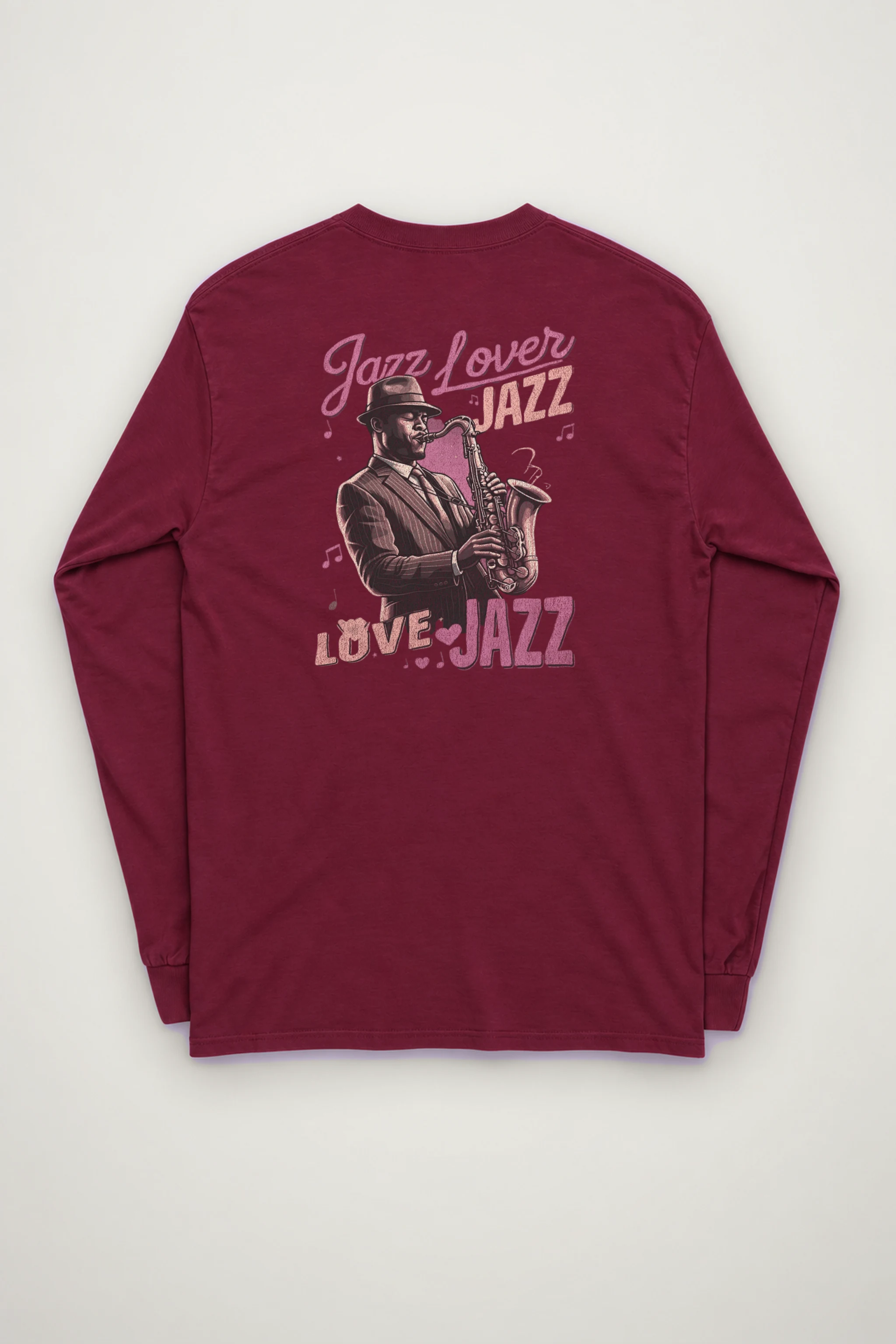 "Midnight Sax Session" Unisex Longsleeve T-shirt
