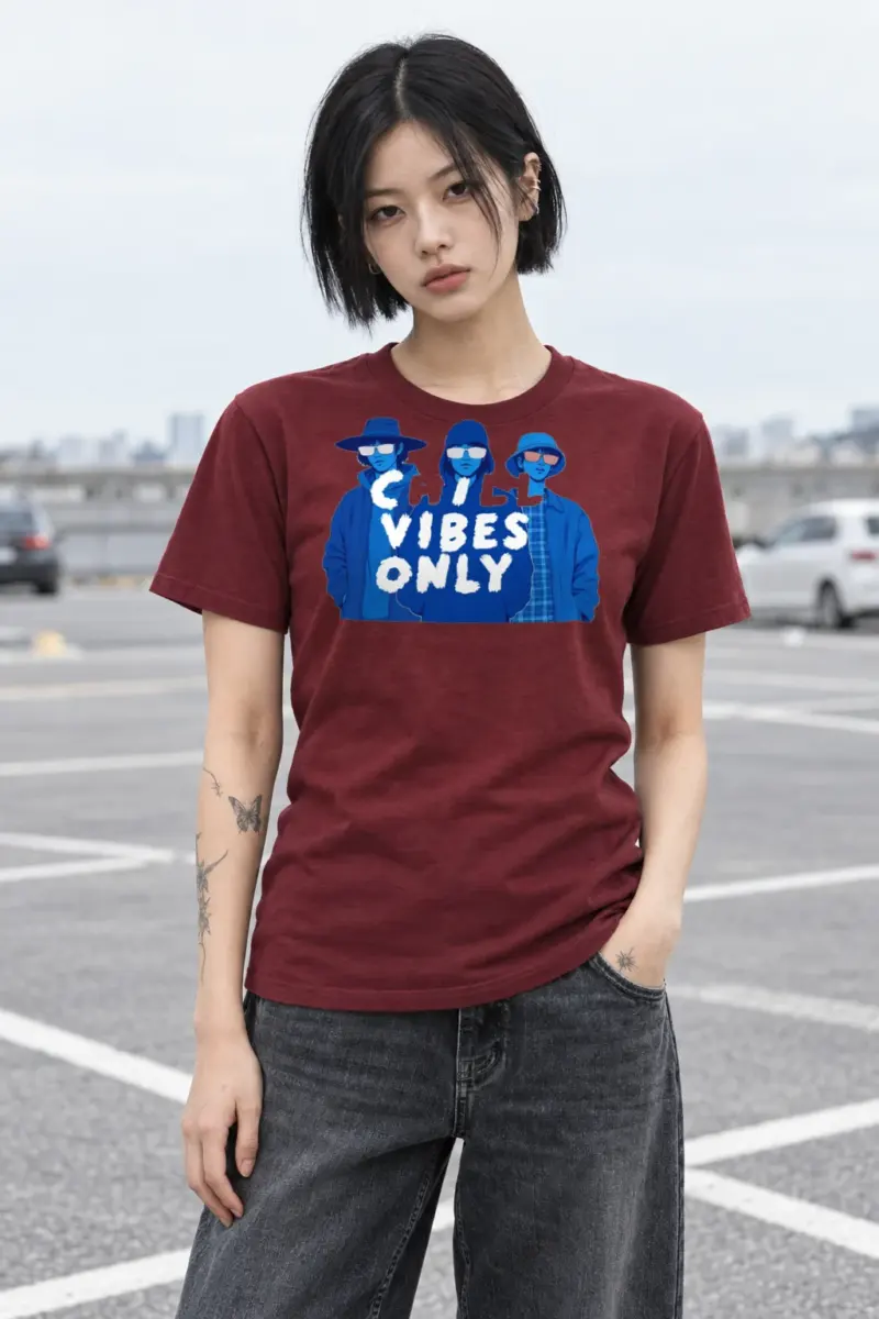 "Midnight Shade Society" Heavyweight Unisex Crewneck T-shirt