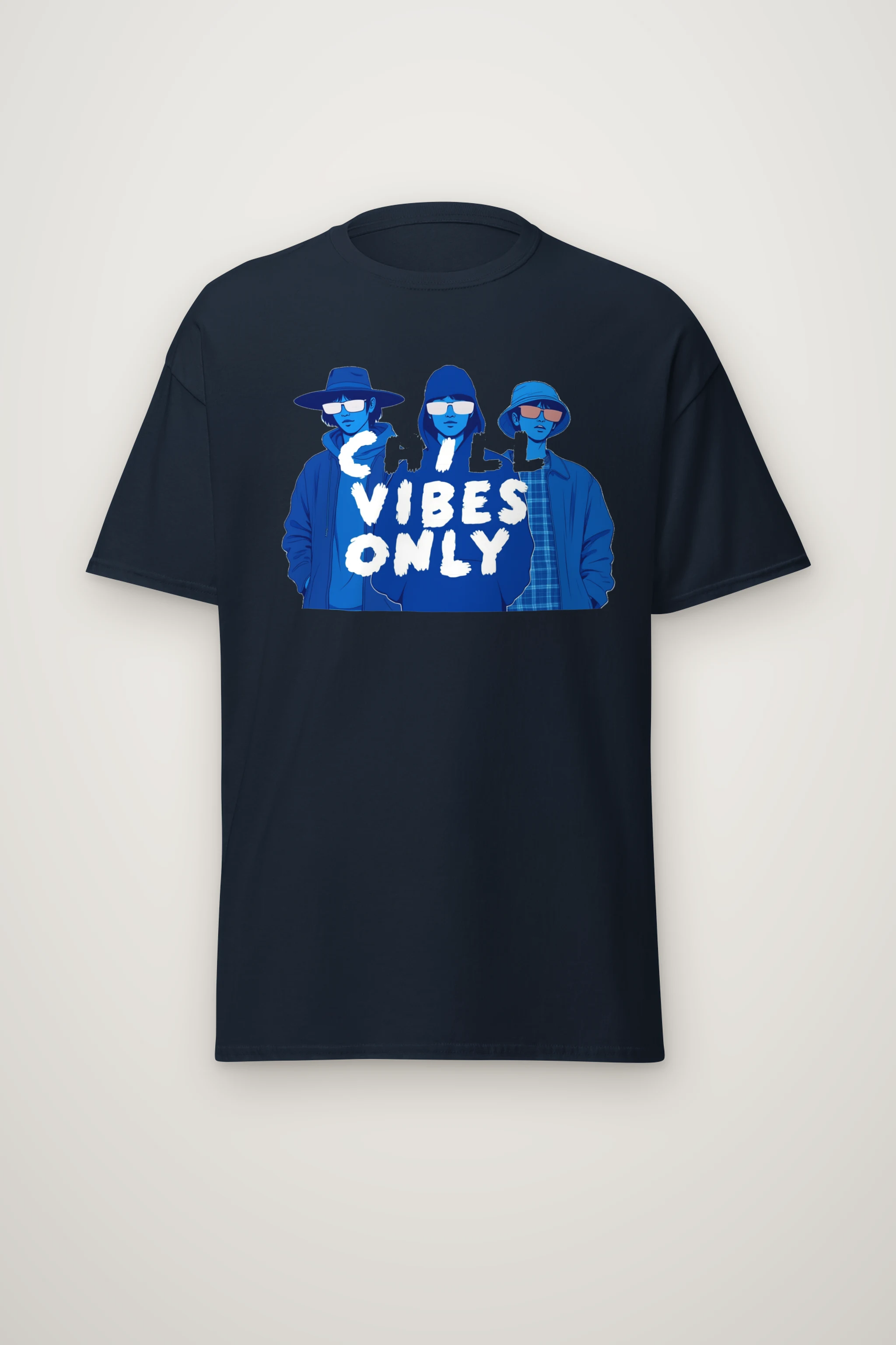 "Midnight Shade Society" Heavyweight Unisex Crewneck T-shirt