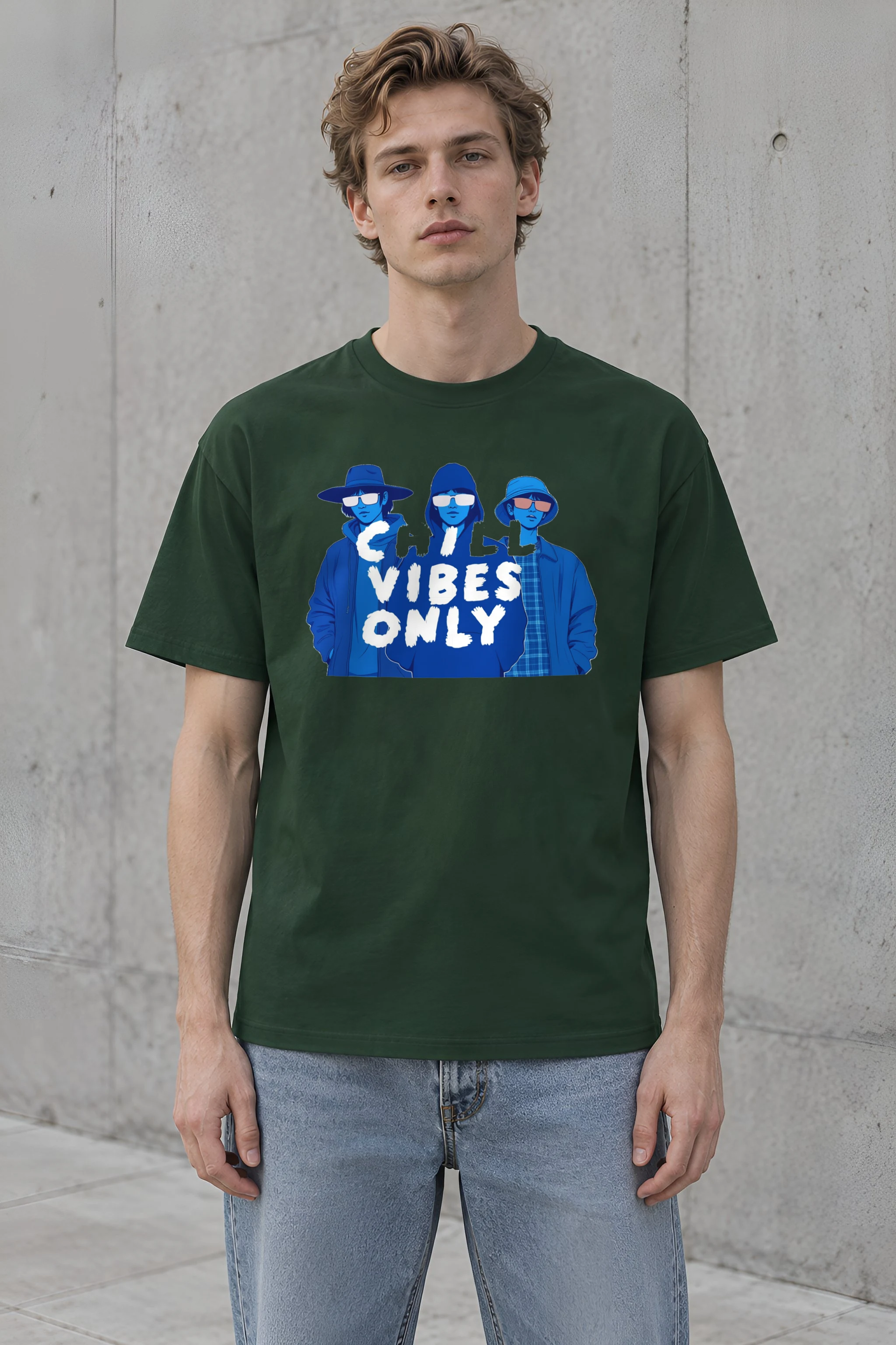 "Midnight Shade Society" Heavyweight Unisex Crewneck T-shirt