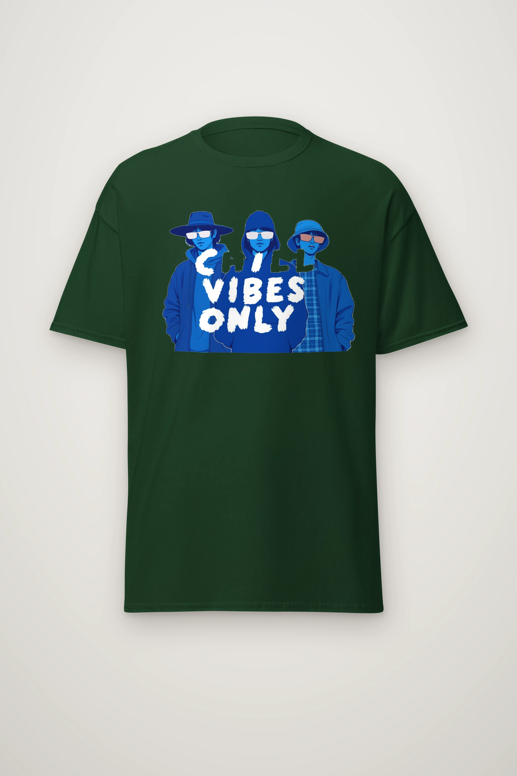 "Midnight Shade Society" Heavyweight Unisex Crewneck T-shirt