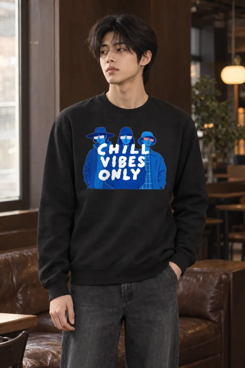 "Midnight Shades Club" Heavy Blend Unisex Crewneck Sweatshirt | Gildan 18000
