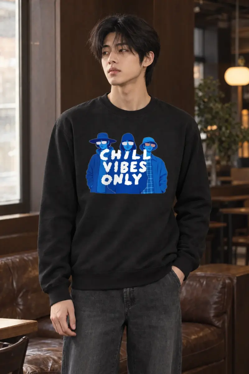 "Midnight Shades Club" Heavy Blend Unisex Crewneck Sweatshirt