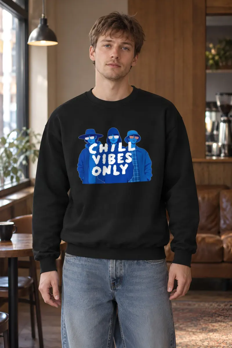 "Midnight Shades Club" Heavy Blend Unisex Crewneck Sweatshirt
