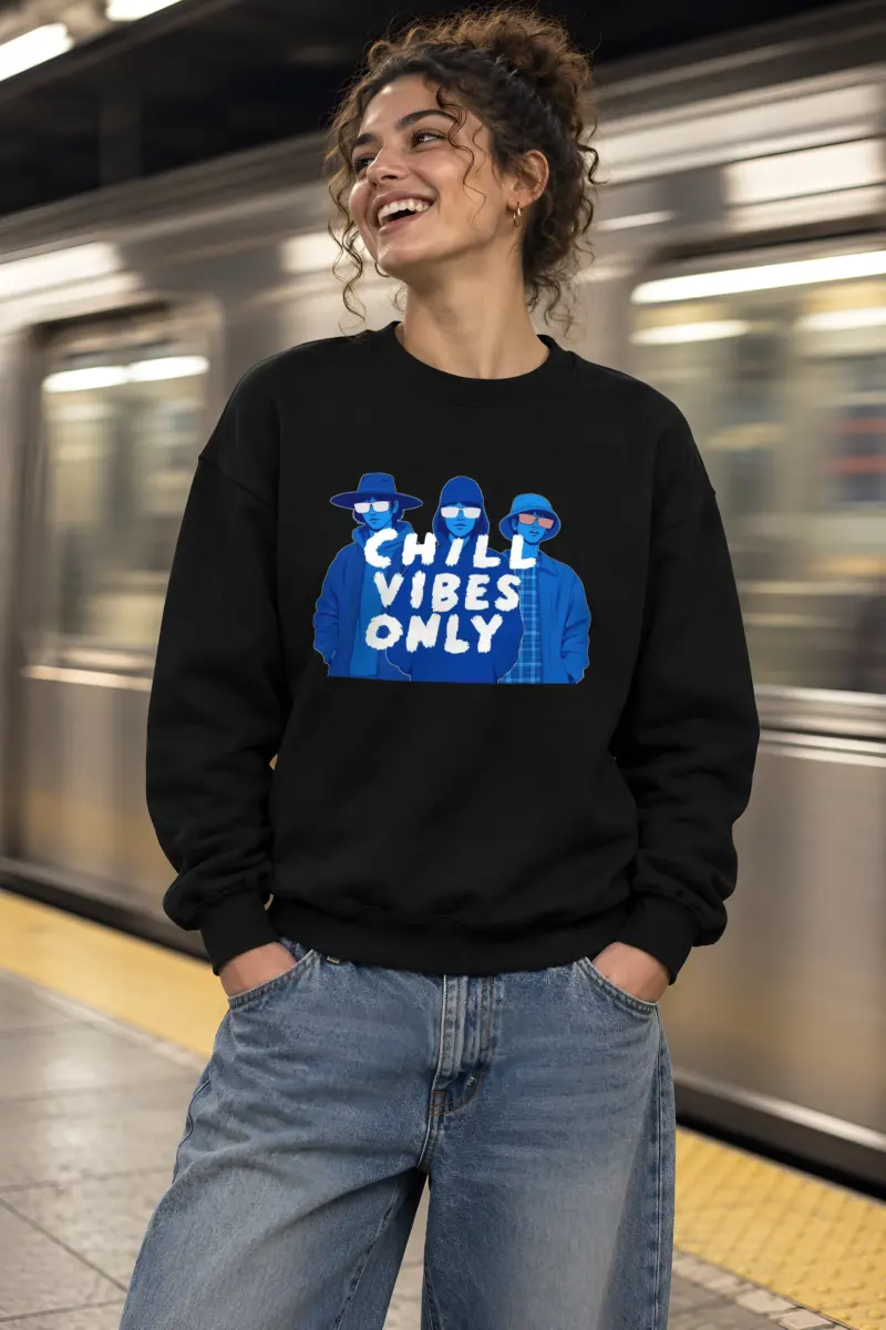 "Midnight Shades Club" Heavy Blend Unisex Crewneck Sweatshirt