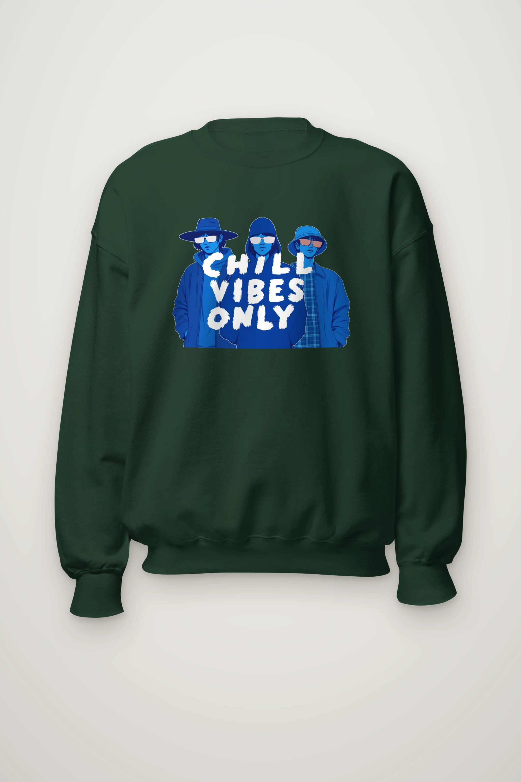 "Midnight Shades Club" Heavy Blend Unisex Crewneck Sweatshirt