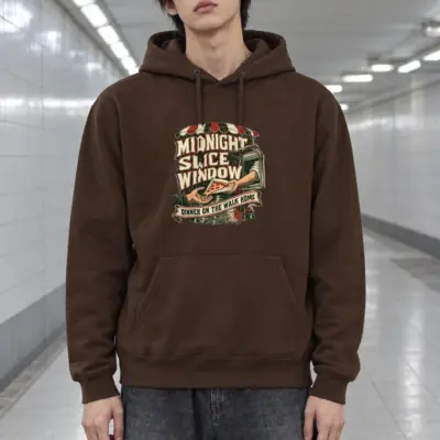 "Midnight Slice Window" Heavy Blend Unisex Pullover Hoodie