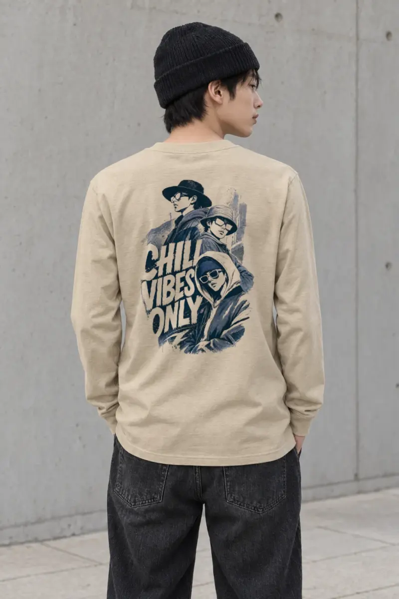 "Midnight Style Trio" Unisex Longsleeve T-shirt | Gildan 2400