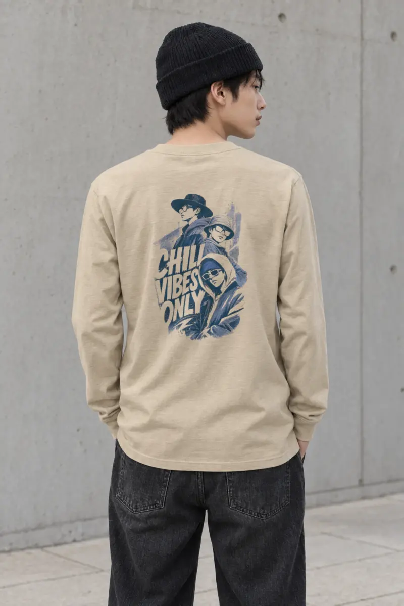 "Midnight Style Trio" Unisex Longsleeve T-shirt