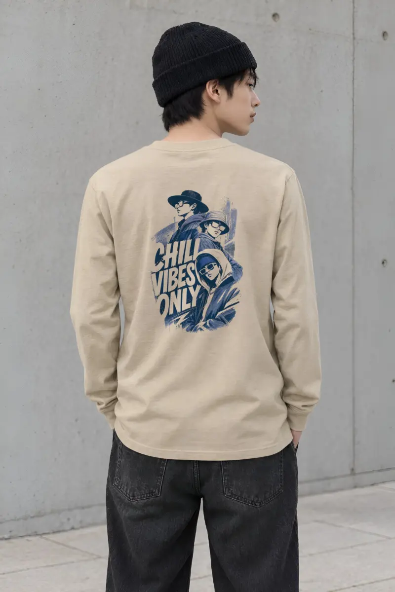 "Midnight Style Trio" Unisex Longsleeve T-shirt