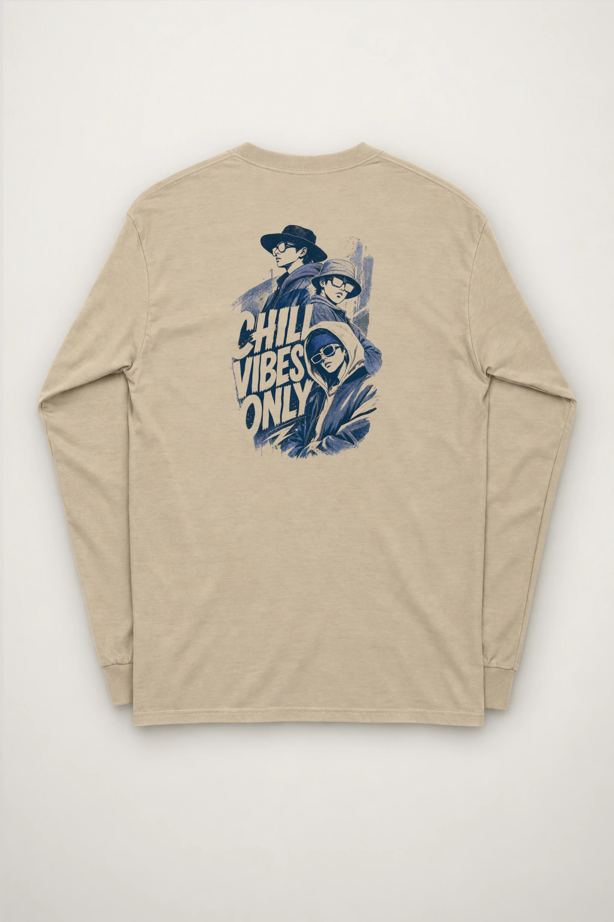 "Midnight Style Trio" Unisex Longsleeve T-shirt