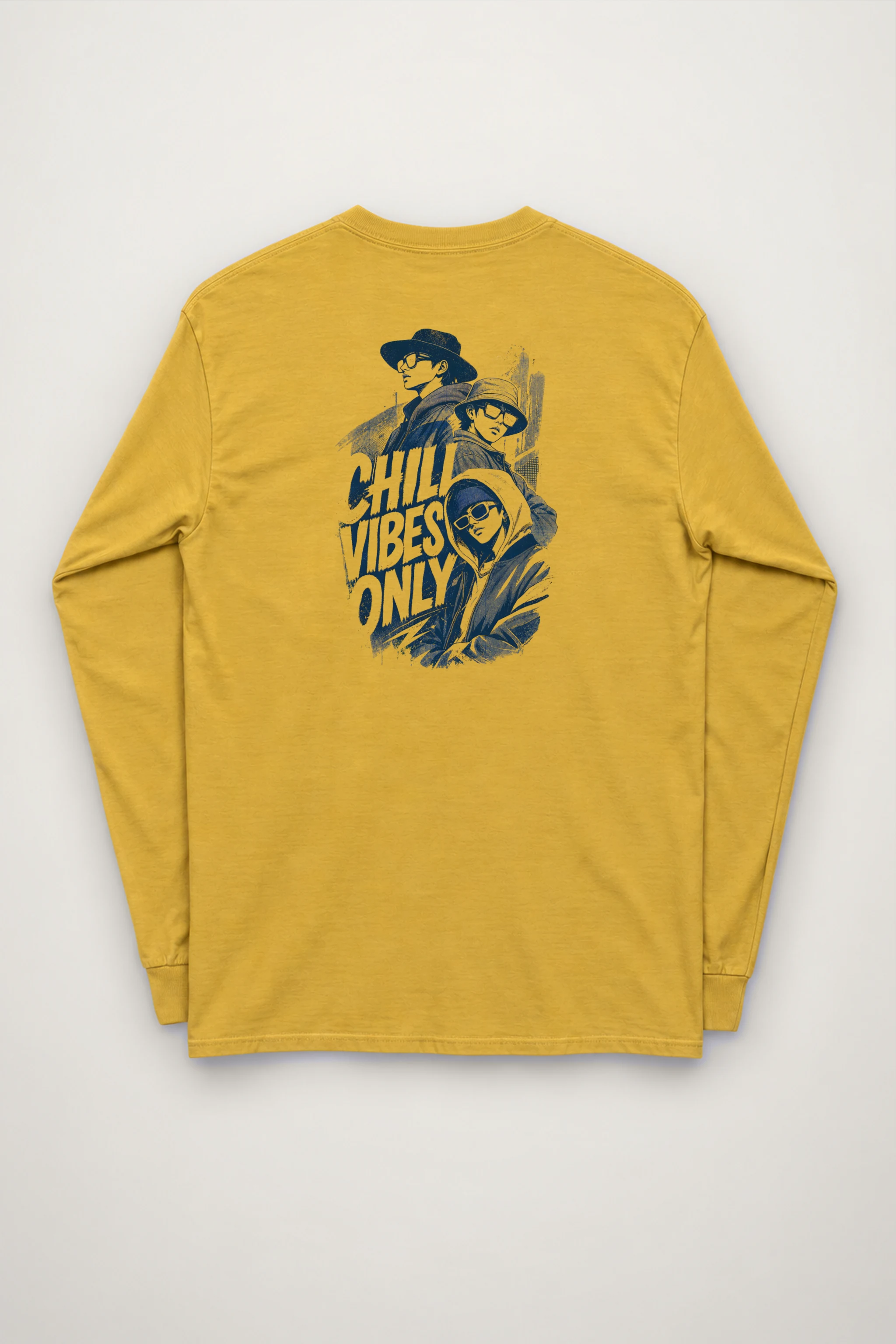 "Midnight Style Trio" Unisex Longsleeve T-shirt