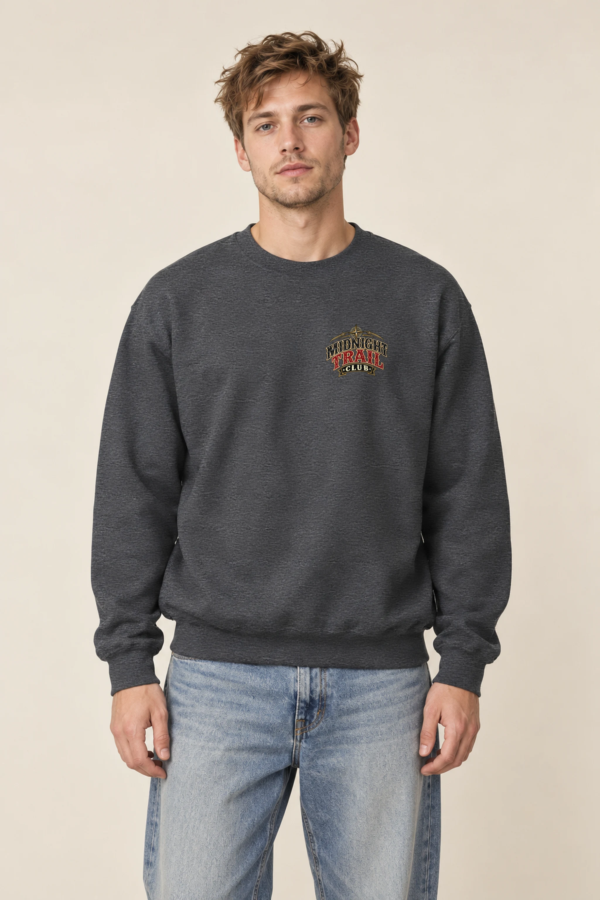 "Midnight Trail Club" 1 Crewneck Sweatshirt