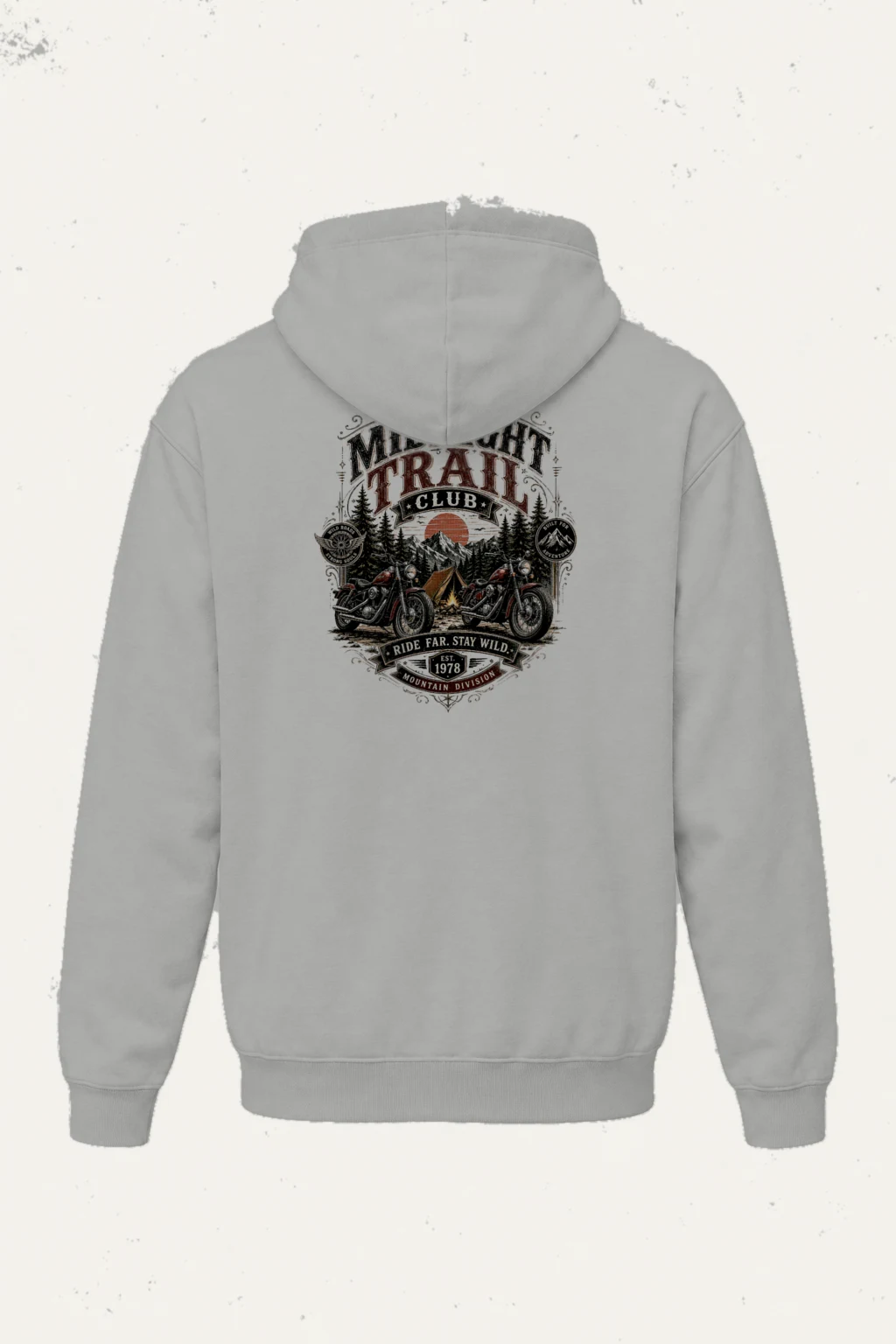 "Midnight Trail Club" Heavy Blend Unisex Pullover Hoodie | Gildan 18500