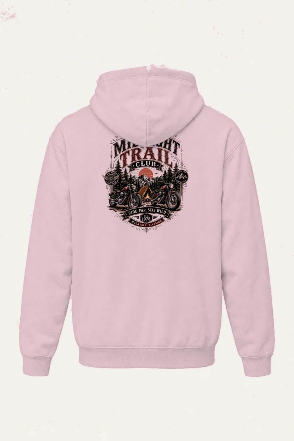 "Midnight Trail Club" Heavy Blend Unisex Pullover Hoodie | Gildan 18500
