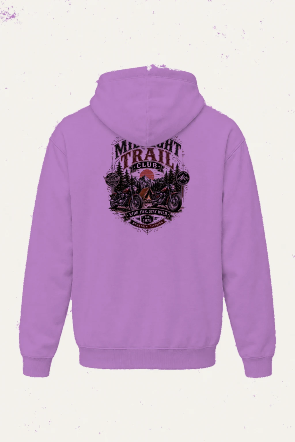 "Midnight Trail Club" Heavy Blend Unisex Pullover Hoodie | Gildan 18500